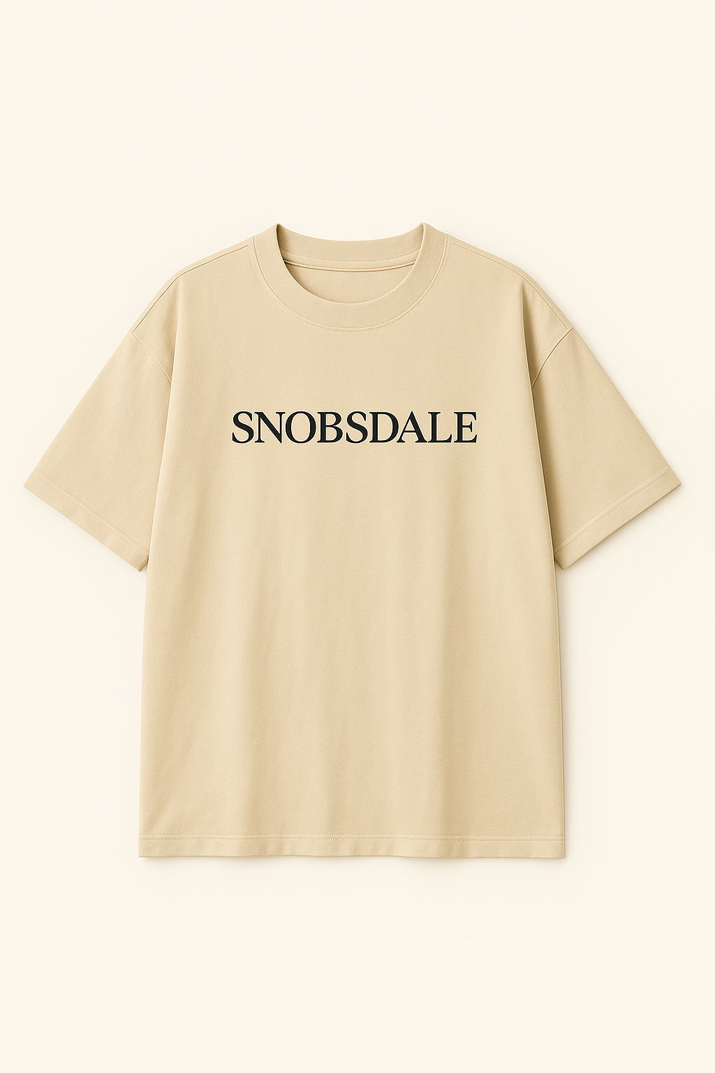 Sand Tee — Wordmark